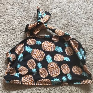 Cupshe Pineapple crop top bikini